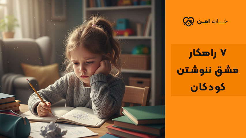 مشکلات مشق ننوشتن کودکان