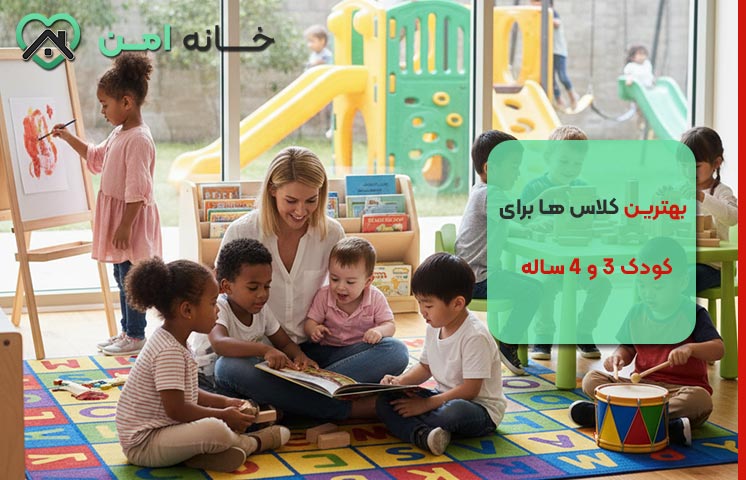 انواع فعالیتهای کلاس خلاقیت برای کودکان ۳ و ۴ ساله