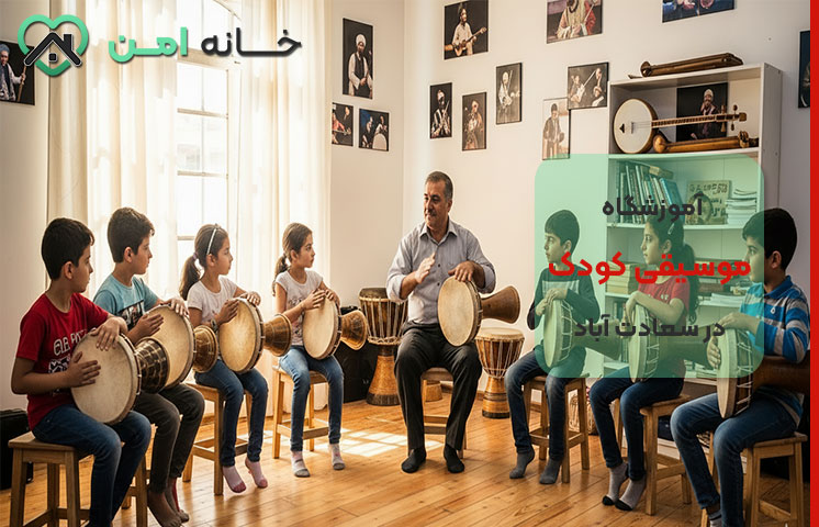 شهریه کلاس موسیقی کودک در سعادت آباد تهران